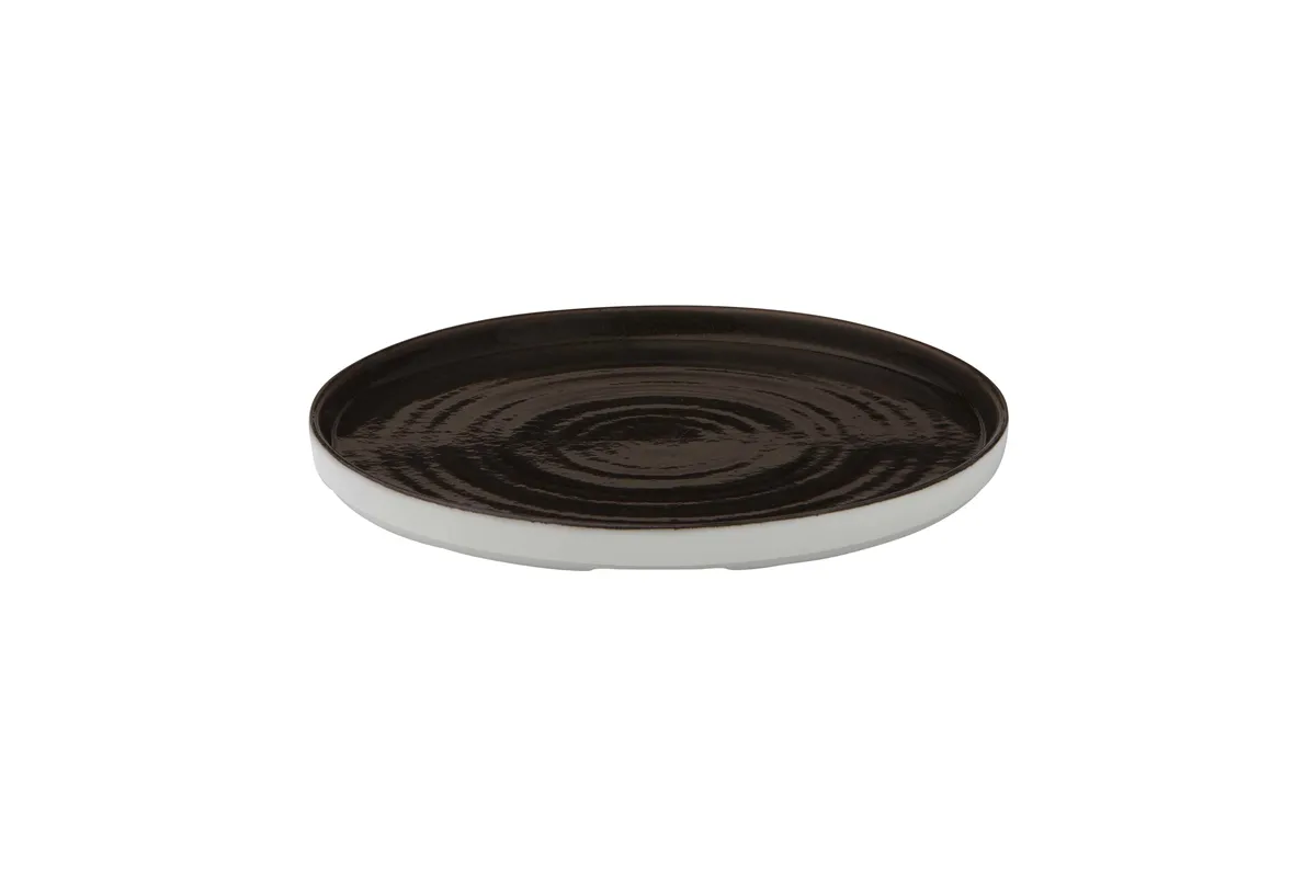 Talerz z wysokim rantem Patina Iron Black, 260mm Churchill PAIBWP261