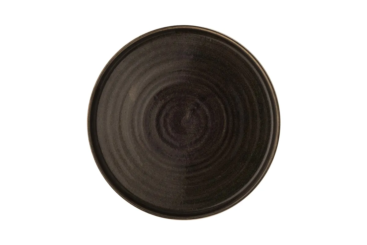 Talerz z wysokim rantem Patina Iron Black, 260mm Churchill PAIBWP261