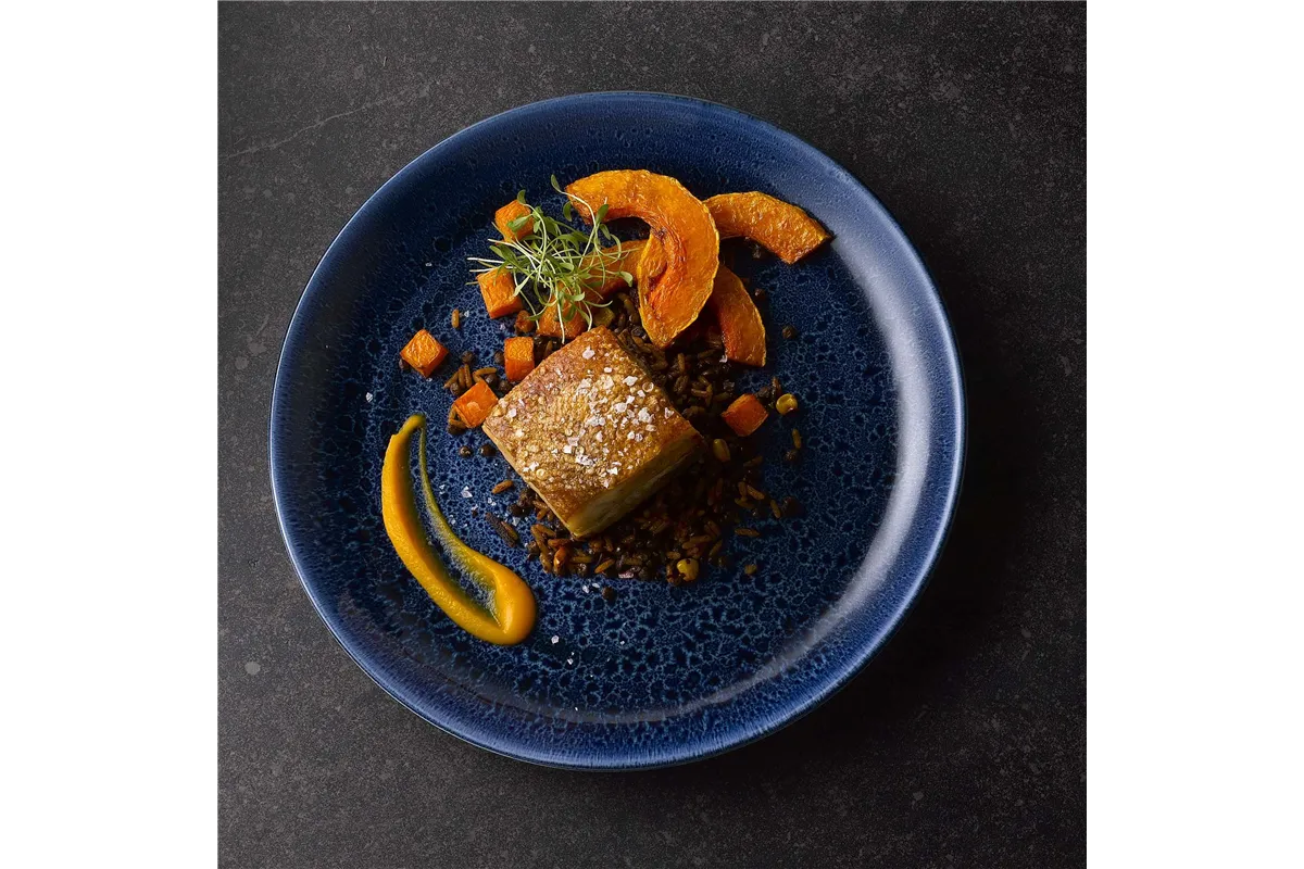 Talerz z wysokim rantem Plume Ultramarine, 260mm Churchill PLULWP261