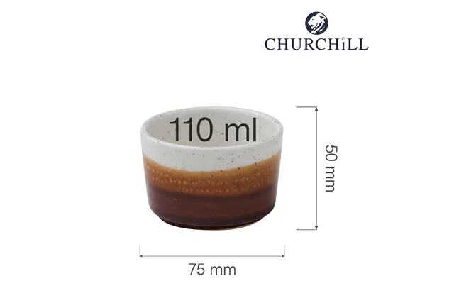 Naczynie na dipy Nourish Siena Barley White, 75mm Churchill NSSWSSDP1 Naczynie na dipy Nourish Siena Barley White, 75mm Churchill NSSWSSDP1