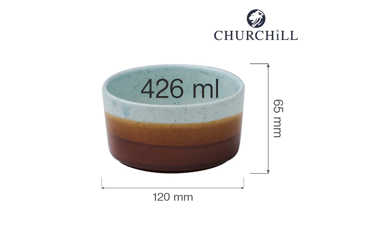 Miska do zupy Nourish Siena Duck Egg, 120mm Churchill NSSDSSSB1