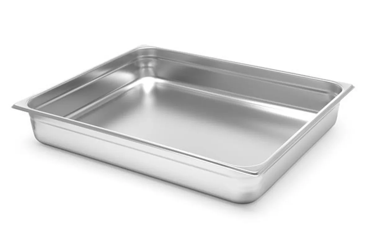 Pojemnik ze stali nierdzewnej GN 2/1, (h)100 mm Chef de Cuisine 831793