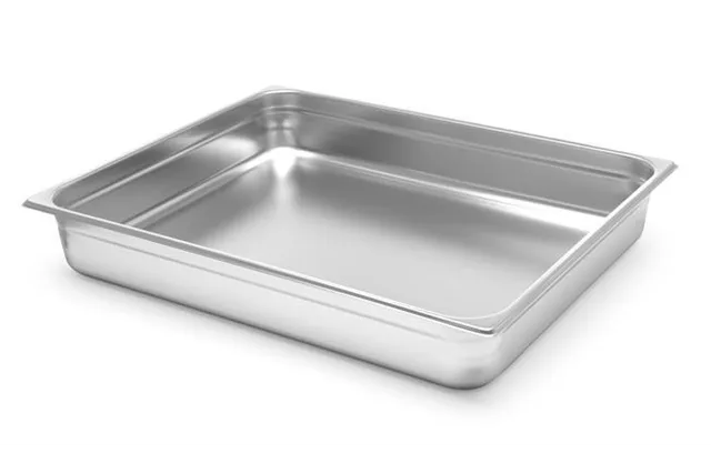 Pojemnik ze stali nierdzewnej GN 2/1, (h)100 mm Chef de Cuisine 831793