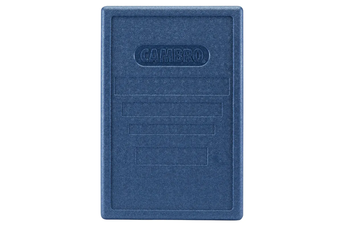 Pokrywa do pojemników termoizolacyjnych CAM GOBOX niebieska o wym. 600x400x34 mm, Cambro CAMBRO EPP3253LID362