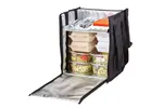 Plecak termoizloacyjny składany, z ruchomą przegrodą CAMBRO GOBAGS o wym.355x280x430 mm, Cambro CAMBRO GBBP111417110