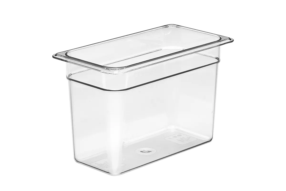 Pojemnik z poliwęglanu Camwear GN 1/3, 6,9 l, o wym. 325x176x200 mm, Cambro CAMBRO 38CW135