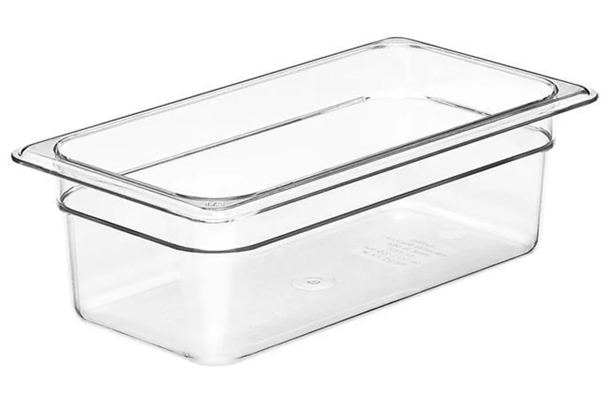 Pojemnik z poliwęglanu Camwear GN 1/3, 6,9 l, o wym. 325x176x200 mm, Cambro CAMBRO 38CW135