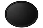 Taca do serwowania Camtread owalna, antypoślizgowa, czarna 685x560x32 mm, Cambro CAMBRO 2700CT110