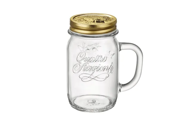 Słoik z uchem Quattro Stagioni, Bormioli Rocco, 415 ml Bormioli Rocco 775615