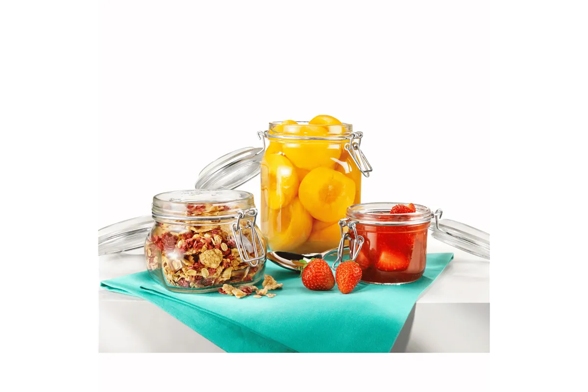 Słoik typu wek Fido, Bormilo Rocco, 125 ml Bormioli Rocco 775639