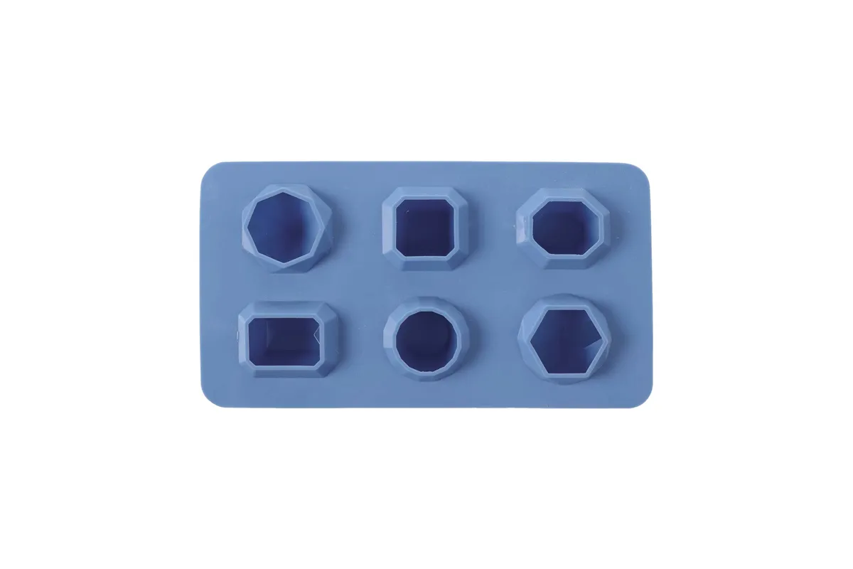 Silikonowa forma do kostek lodu w kształcie diamentu, zestaw 2 szt., Bar Up Bar Up 679012