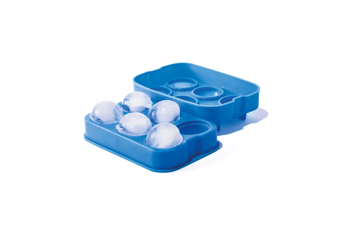 Silikonowa forma do kostek lodu w kształcie kuli ± ø4,5 cm, Bar up, 180x125x(H)50mm Bar Up 679029