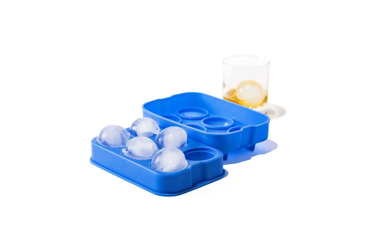 Silikonowa forma do kostek lodu w kształcie kuli ± ø4,5 cm, Bar up, 180x125x(H)50mm Bar Up 679029