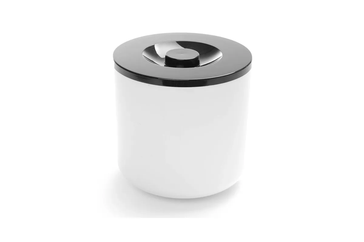 Pojemnik do lodu biały - podwójne ścianki 5 L, ø190x(H)200mm,  Bar Up Bar Up 594742