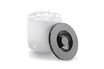 Pojemnik do lodu biały - podwójne ścianki 10 l, ø292x(H)220mm, Bar Up Bar Up 594759