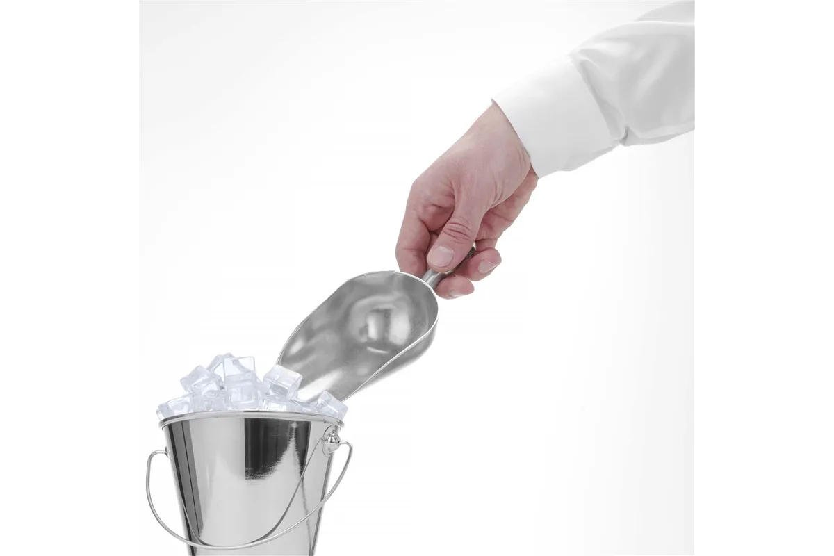 Szufelka barmańska aluminiowa, Bar up, 0,35L, 220x80mm Bar Up 521410