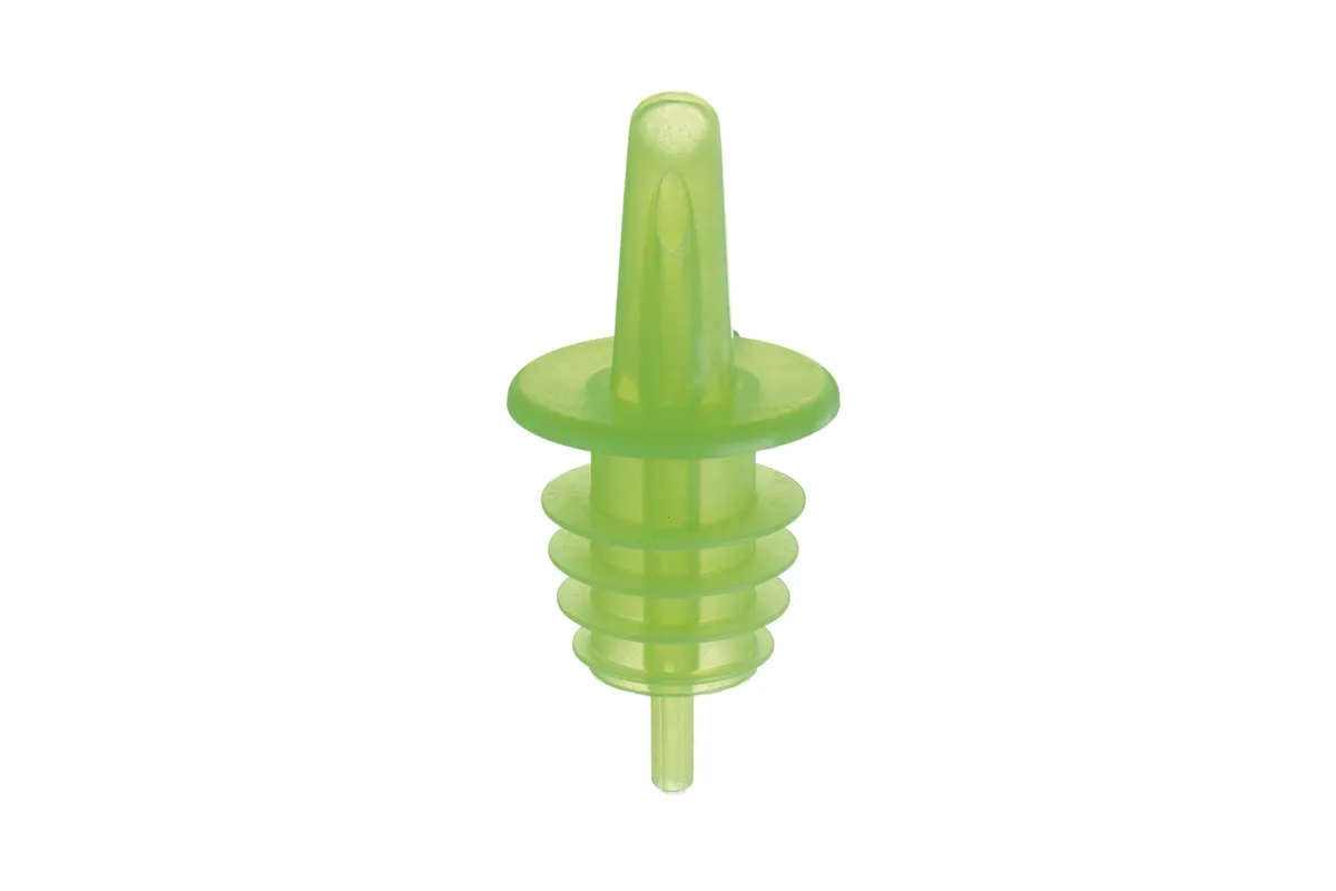 Nalewak barmański - zestaw 3 kolorów -  6 szt., 2 niebieskie, 2 czerwone, 2 zielone, Bar Up Bar Up 599457