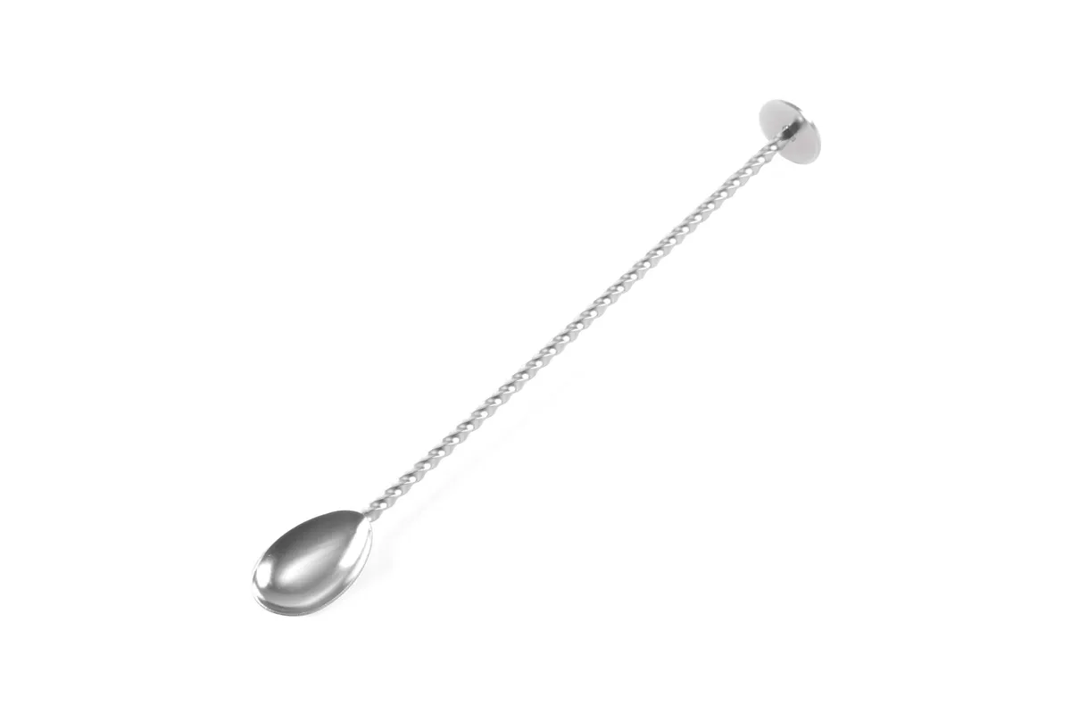 Łyżka barmańska z muddlerem, Bar up, 27x27x(H)266mm Bar Up 593097