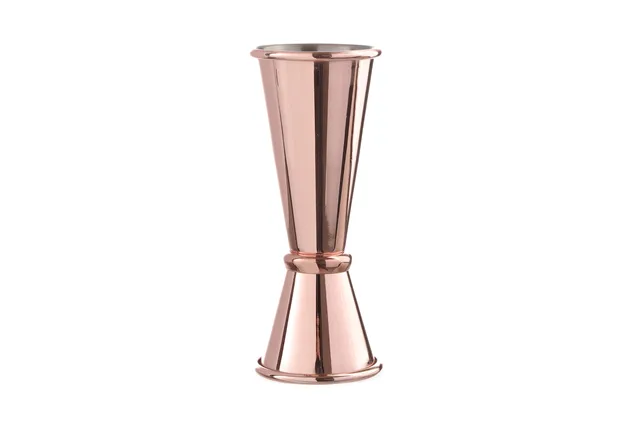 Jigger – miarka barmańska 25/50ml, Bar up, kolor miedziany, ø43x(H)110mm Bar Up 593332