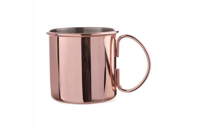 Kubek Moscow Mule do drinków, miedź, (H)89mm 500ml, Bar Up Bar Up 593356