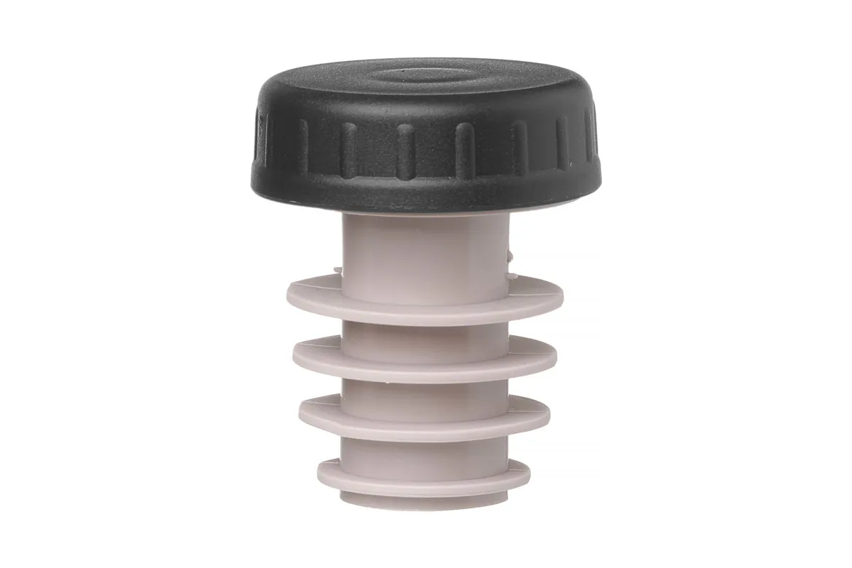 Korek z nakrętką - 6 szt., Bar up, czarny Bar Up 595565