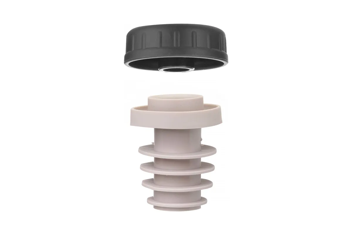 Korek z nakrętką - 6 szt., Bar up, czarny Bar Up 595565