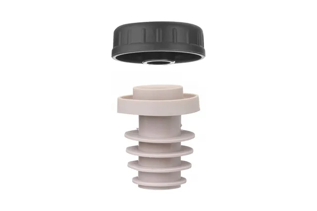 Korek z nakrętką - 6 szt., Bar up, czarny Bar Up 595565