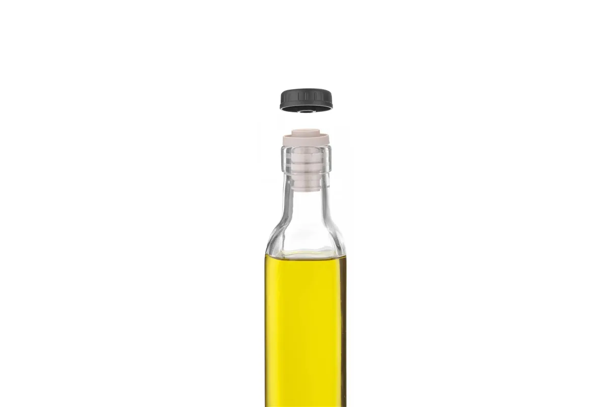 Korek z nakrętką - 6 szt., Bar up, czarny Bar Up 595565