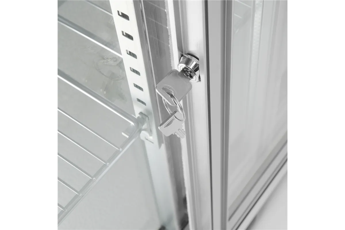 Chłodziarka barowa 198l dwudrzwiowa podblatowa Candour, stal nierdzewna, Barmatic Barmatic 233771