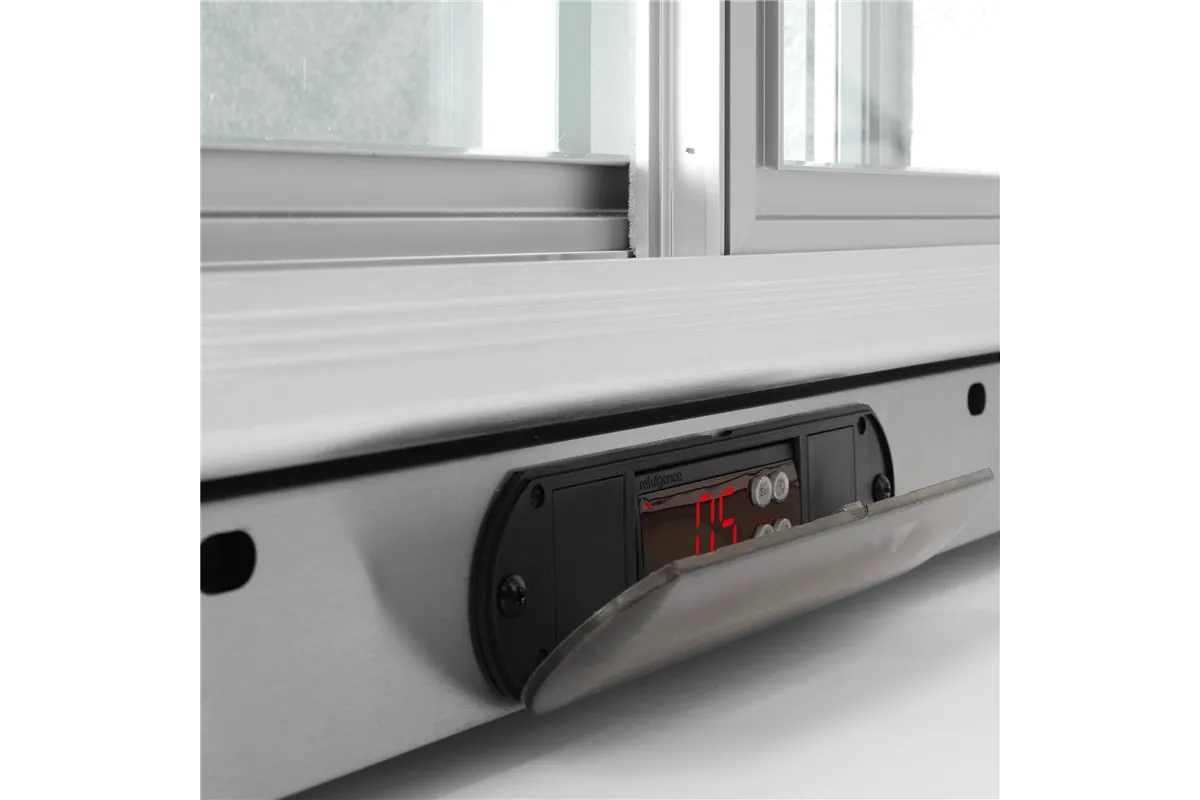 Chłodziarka barowa 198l dwudrzwiowa podblatowa Candour, stal nierdzewna, Barmatic Barmatic 233771