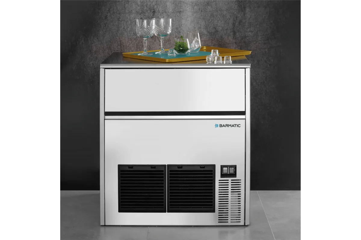 Kostkarka podblatowa chłodzona powietrzem Coolice 33kg/24h, poj. 16 kg, Barmatic Barmatic ICE350