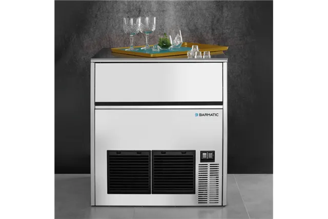 Kostkarka podblatowa chłodzona powietrzem Coolice 33kg/24h, poj. 16 kg, Barmatic Barmatic ICE350 Kostkarka podblatowa chłodzona powietrzem Coolice 33kg/24h, poj. 16 kg, Barmatic Barmatic ICE350