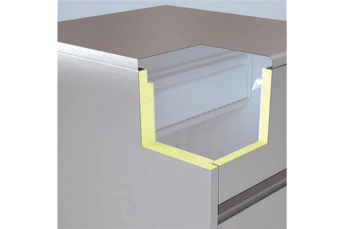 Kostkarka podblatowa  chłodzona powietrzem Coolice 47kg/24h, poj. 28 kg, Barmatic Barmatic ICE500