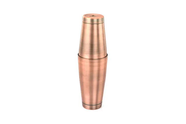 Shaker Boston 2-częściowy typu TIN&TIN antyczna miedź 700 ml + 500 ml BarFly M37009ACP Shaker Boston 2-częściowy typu TIN&TIN antyczna miedź 700 ml + 500 ml BarFly M37009ACP