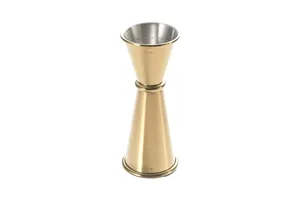 Miarka barmańska złota 25/50 ml BarFly M37002GD