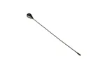 Długa łyżka barmańska czarny połysk 400 mm BarFly M37013BK