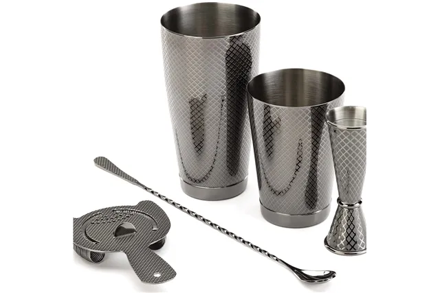 Klasyczna łyżka barmańska czarny połysk 315 mm BarFly 593585 Klasyczna łyżka barmańska czarny połysk 315 mm BarFly 593585