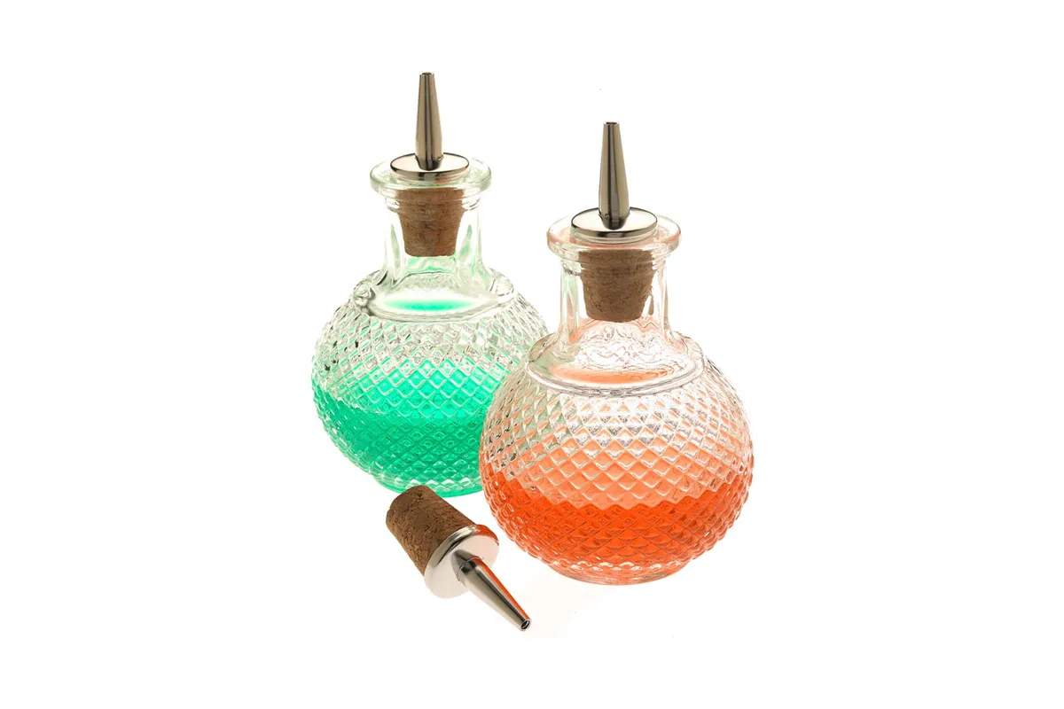 Nalewak stal/naturalny korek - zestaw 3 szt. BarFly M37049