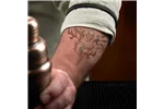 Barmańskie opaski na rękaw koszuli, zestaw 2szt, czarne BarFly M98015
