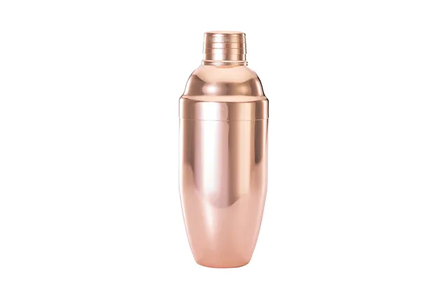 Shaker barmański 3-częściowy w stylu japońskim, miedź BarFly 592854 Shaker barmański 3-częściowy w stylu japońskim, miedź BarFly 592854