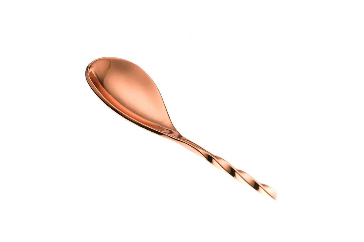 Długa łyżka barmańska miedź 400 mm BarFly M37013CP