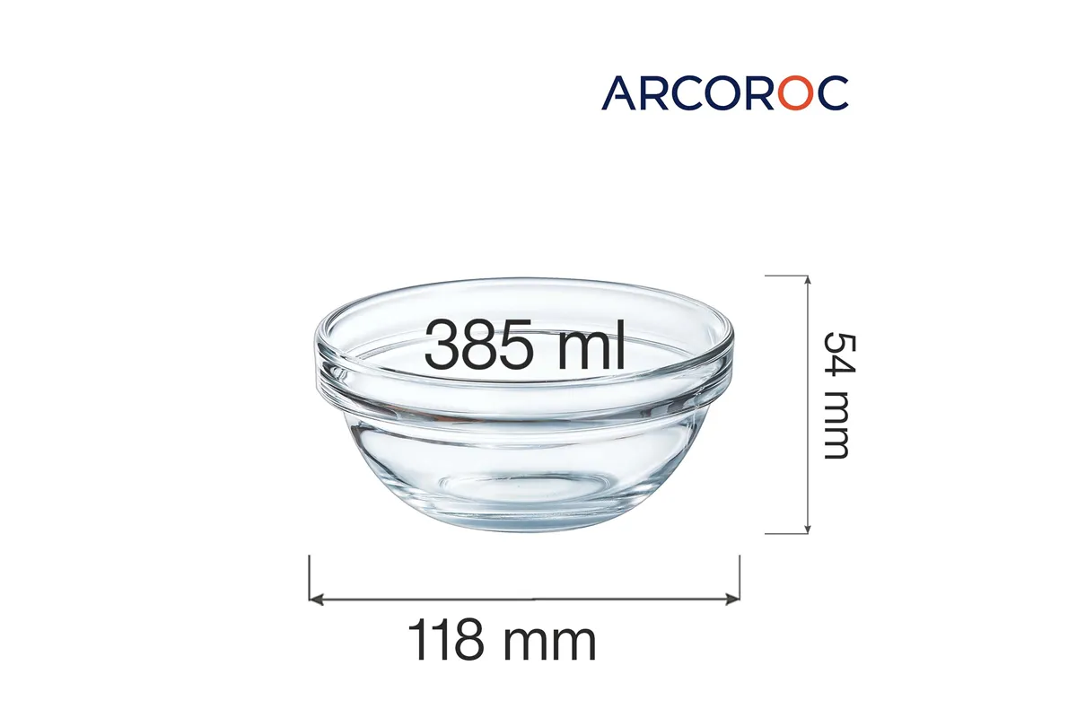Salaterka Empilable 385 ml (stary kod: 10000) Arcoroc V7812