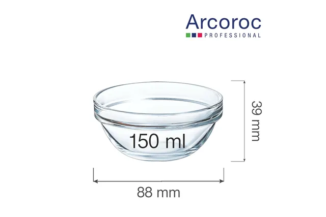 Salaterka Empilable 150 ml Arcoroc 10040 Salaterka Empilable 150 ml Arcoroc 10040