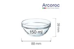 Salaterka Empilable 150 ml Arcoroc 10040