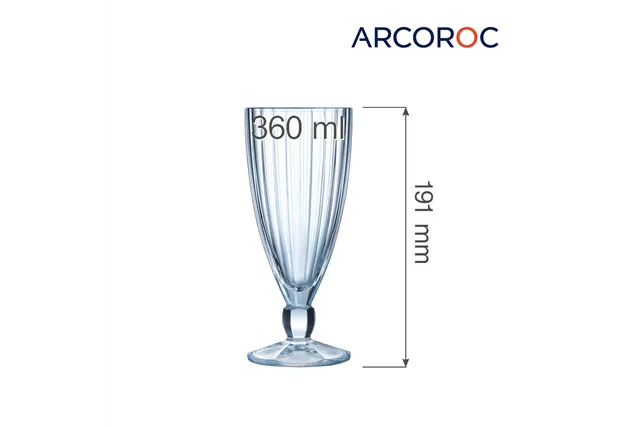 Pucharek do lodów i deserów Quadro 360 ml Arcoroc 12615 Pucharek do lodów i deserów Quadro 360 ml Arcoroc 12615