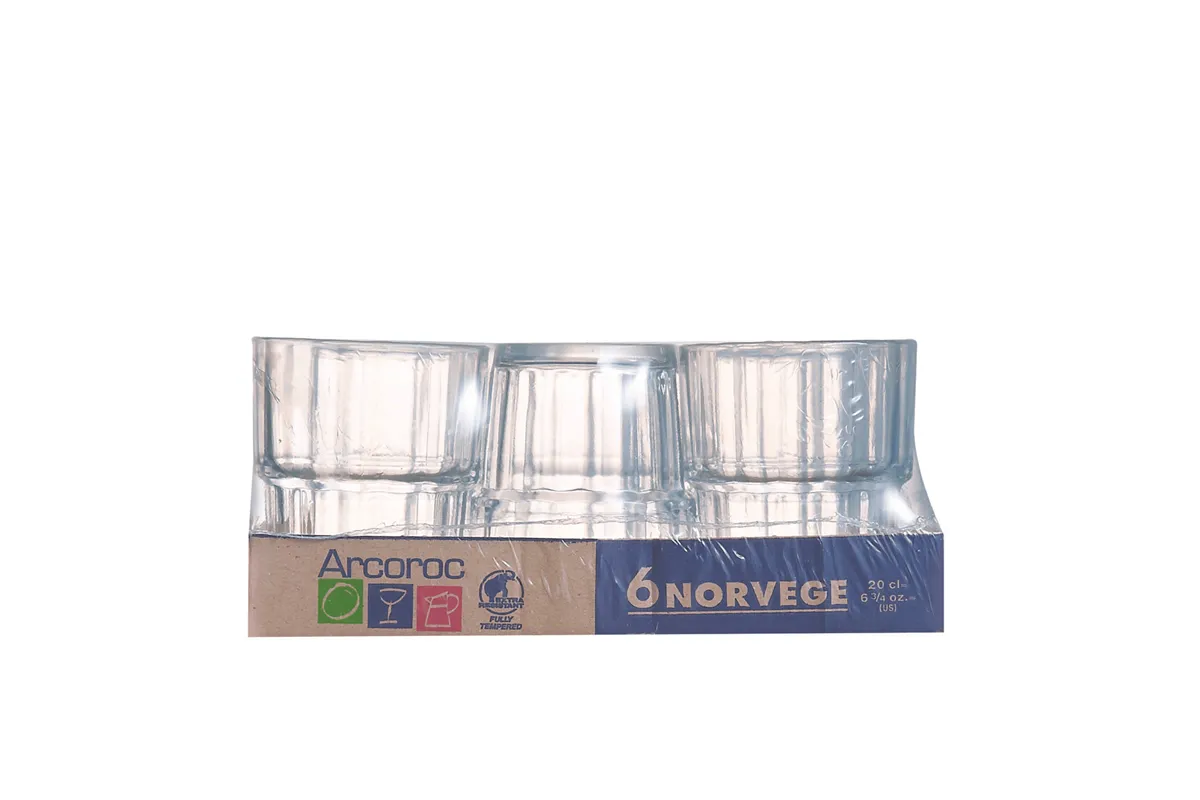 Szklanka niska Norvege 200 ml (stary kod: 60024) Arcoroc V7462