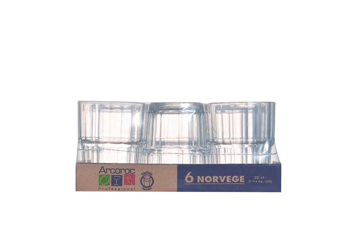 Szklanka wysoka Norvege 270 ml (stary kod 60440) Arcoroc V7529