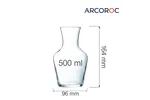 Karafka do wody i wina Vin 0,5 l (Stary kod: C0197) Arcoroc V7128