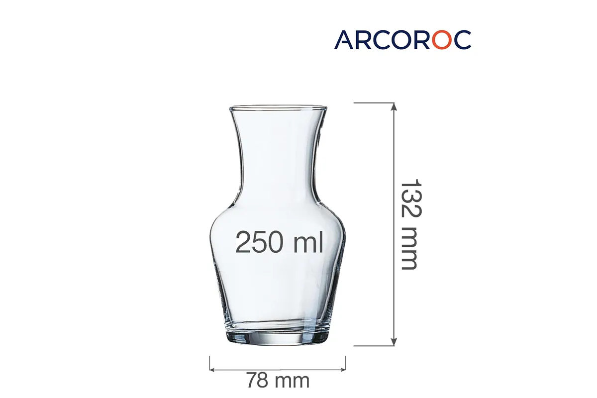 Karafka do wody i wina Vin 0,25 l Arcoroc C0198