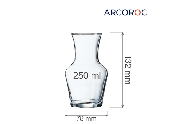 Karafka do wody i wina Vin 0,25 l Arcoroc C0198 Karafka do wody i wina Vin 0,25 l Arcoroc C0198